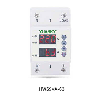 Bộ bảo vệ điện áp có thể điều chỉnh dòng HWS9VA-63