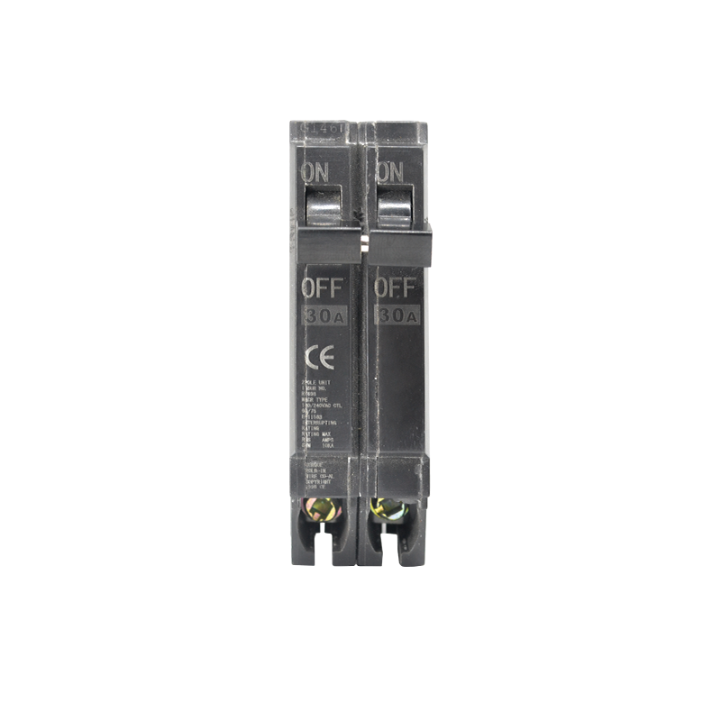 MCB OEM 30 AMP 15A Mini Disjuntor Preto de Estilo Fino 1P 2P Suprimentos de Equipamentos Elétricos