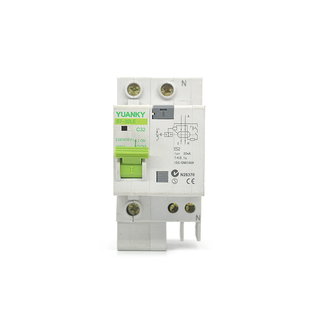 YUANKY ELCB IEC61009-1 1Phase 20A Elcb Rating per interruttore differenziale