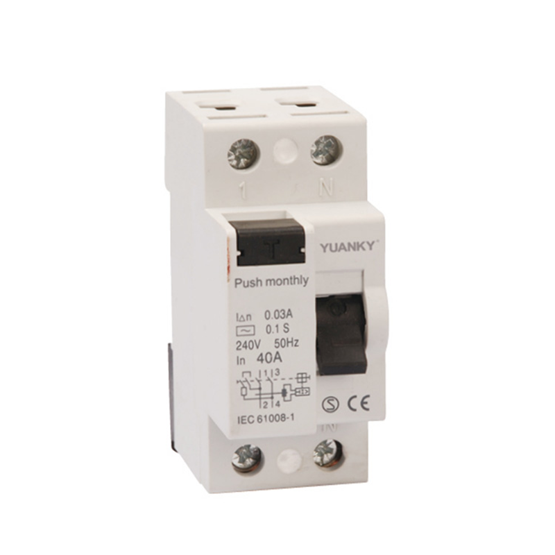 Disyuntor de corriente residual Mccb 1P+N HWL con proveedor de Rcbo de protección contra sobrecorriente