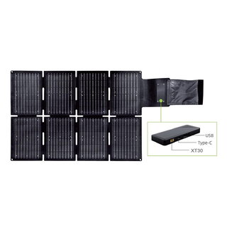 Paneles solares plegables EP108/EP162/EP216 Silicio monocristalino PV Sunpower Panel solar plegable