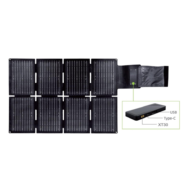 Painéis solares dobráveis ​​EP108/EP162/EP216 Silício monocristalino PV Sunpower Painel solar dobrável