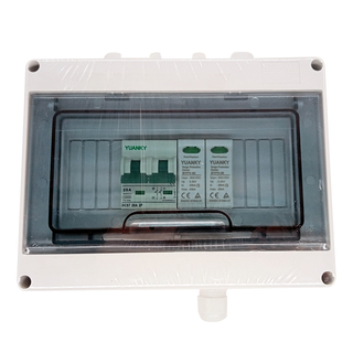 YUANKY DC Exchange Confluence Box 4 Strings 550V 1000V IP65 Plastic Zonne-energie Pv Array Combiner Box