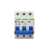 MCB C32 63A 230V Finestra profonda 1P 2P 3P 4P Interruttore automatico in miniatura Forniture per apparecchiature elettriche