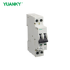 YUANKY 9mm 1 Pole Wifi Micro Circuit Breaker Mcb Miniature Circuit Breakers