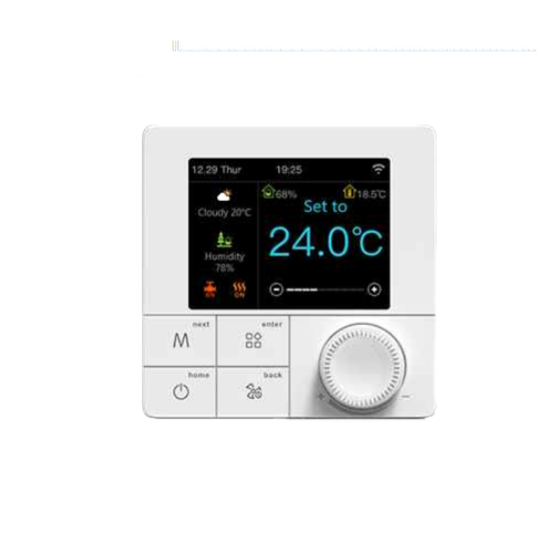 Intelligenter IPS-Thermostat mit buntem LCD-Bildschirm