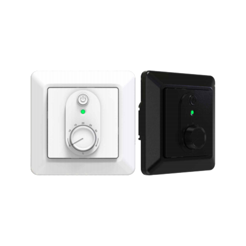 Elektronischer Thermostat mit einfacher Knopfsteuerung