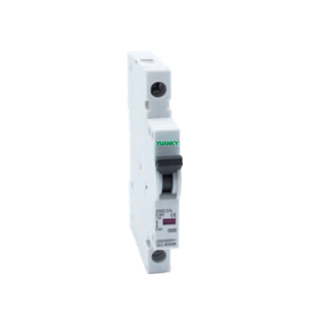 YUANKY 9MM 1 TIANG WIFI MICRO CIRCUIT BREAKER MCB MINIATUR CIRCUIT BREAKER