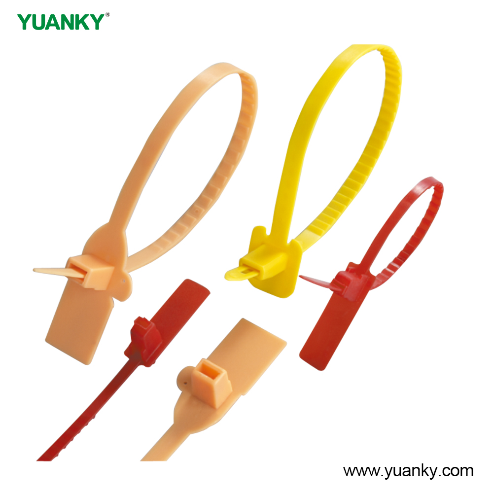 Yuanky Attache de câble PA66 Nylon 66 Attache en Plastique Multicolore Autobloquante Enveloppe l'attache de câble