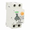 Yuanky EN61009 2-полюсный выключатель остаточного тока, АВДТ от перегрузки
