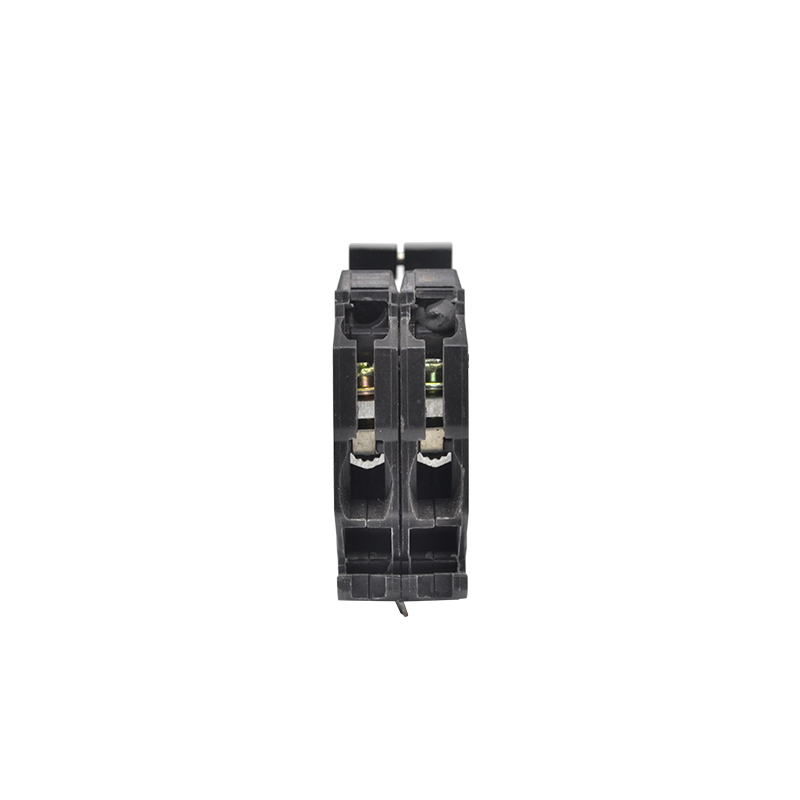 MCB OEM 30 AMP 15A Dunne stijl zwarte mini-stroomonderbreker 1P 2P Elektrische apparatuurbenodigdheden