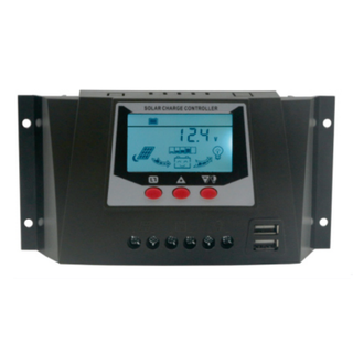 Controle elétrico 10-60A 12-48V Controlador Solar Inteligente