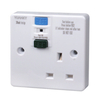 Rcd Protector 13A 16A Single Pole Plastic Metal Switched Socket Rcd Protection