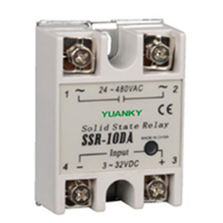 YUANKY SOLID STATE RELAY FASE TUNGGAL DC KE DC 10A 25A 40A BOLTED LED INDICATION SSR SOLID STATE RELAY