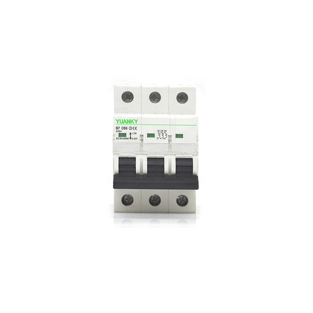MCB Elektrik 1 fasa 4 tiang 20 amp untuk miniatur mcb pemutus rangkaian