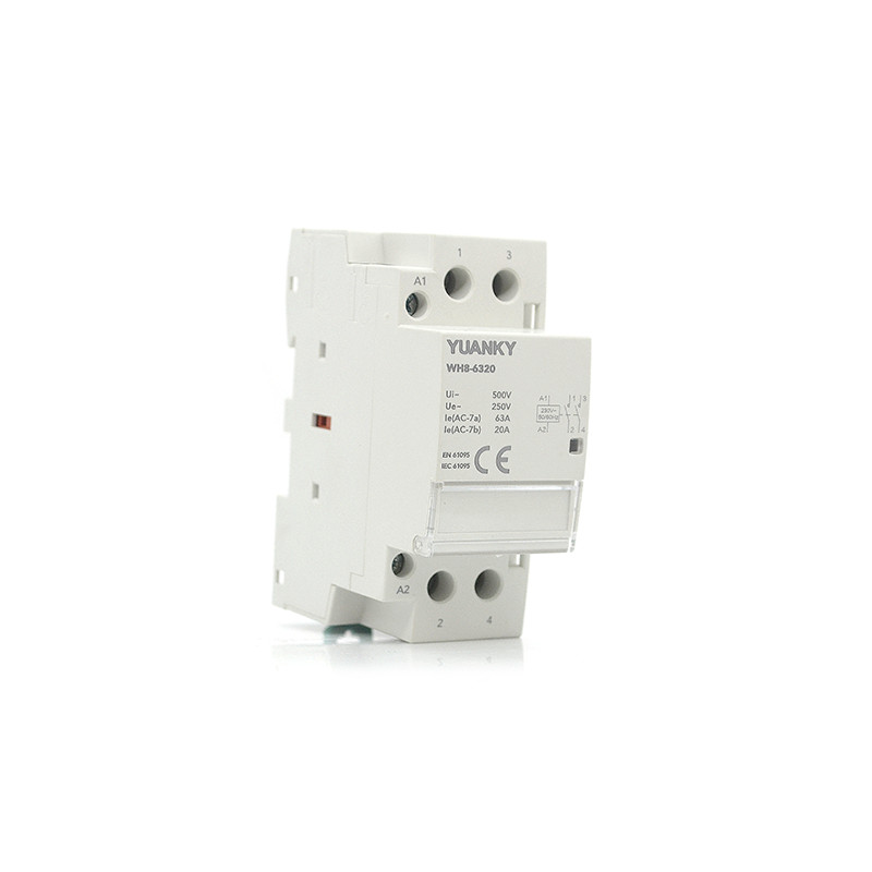 WH8 series modular AC contactor 16A 20A 25A 32A 40A 63A 6