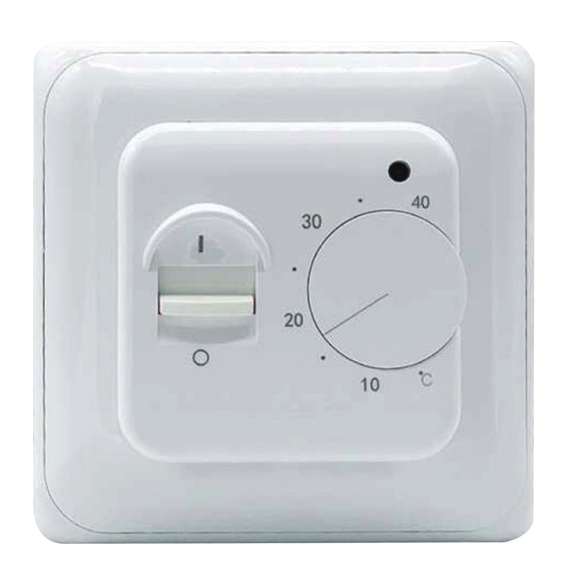 FLOOR HEATING THERMOSTAT KNOB ROTARY APP REMOTE VOICE CONTROL VA COLOR LCD HEATING AND COOLING MONITORING THERMOSTAT