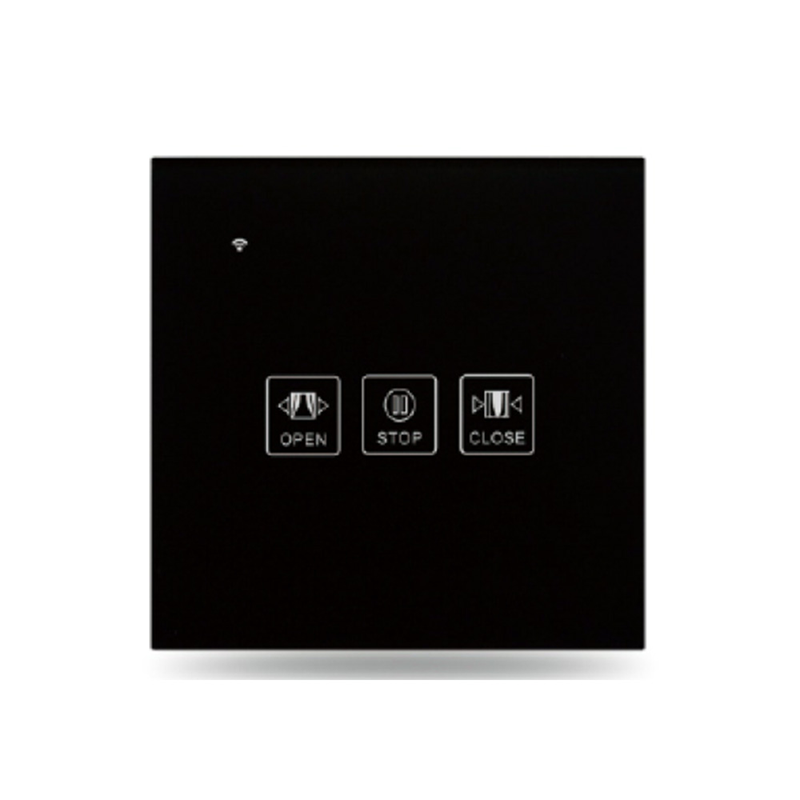 Yuanky Wifi Smart Curtain Switch Single Control 1 Way Na May Fashionable na Hitsura