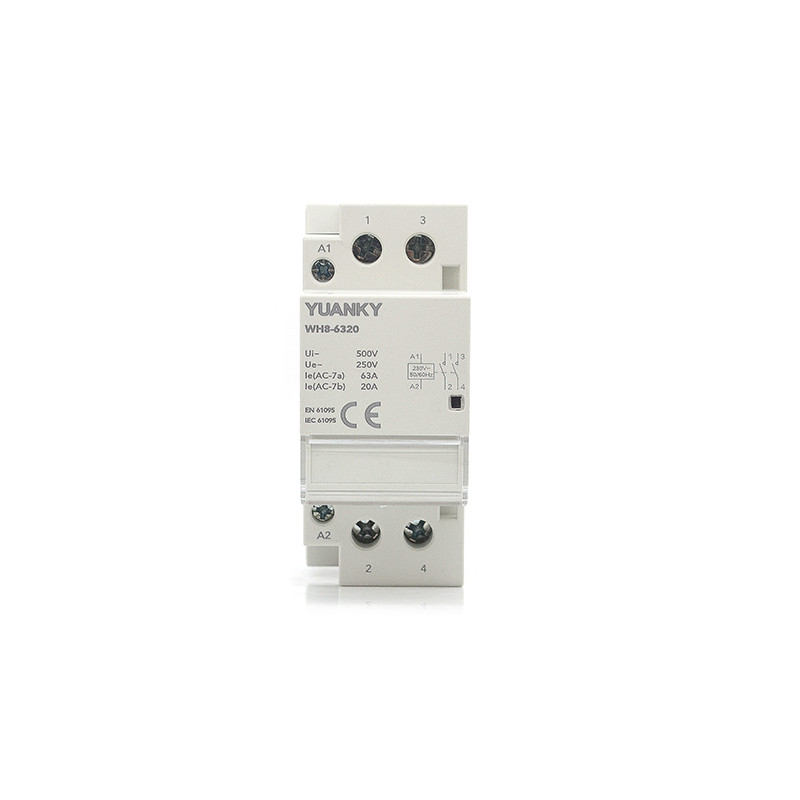 WH8-sarjan modulaarinen AC-kontaktori 16A 20A 25A 32A 40A 63A 7