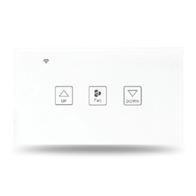 Yuanky Wifi Smart Speed ​​Switch 2 Single Control 1 Way Remote Control