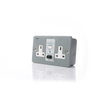 Wholesale China Supplier Rcd 13a Protected Safety Double Socket
