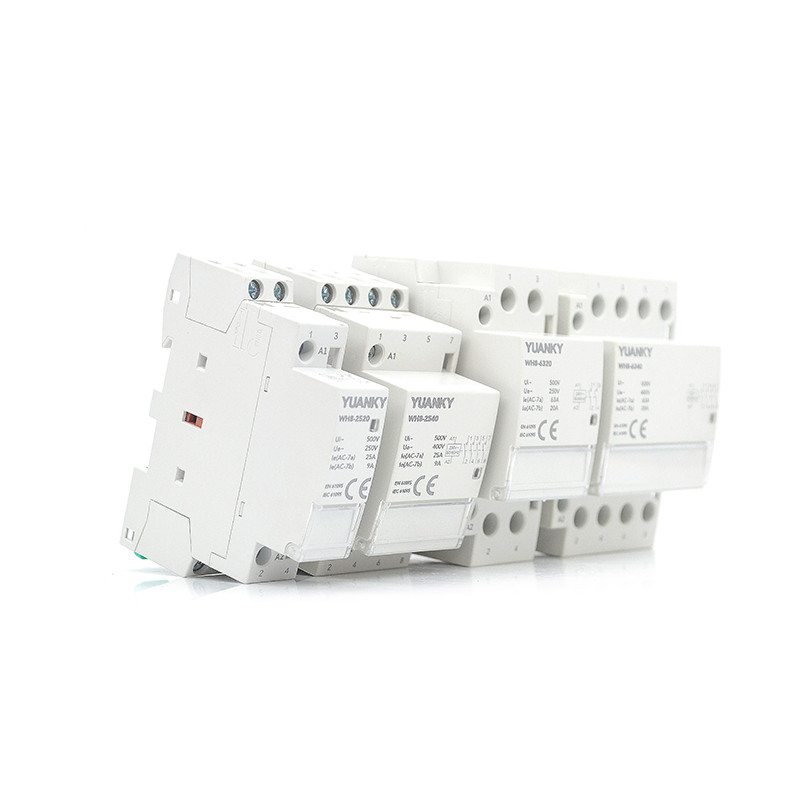 WH8 series modular AC contactor 16A 20A 25A 32A 40A 63A 10