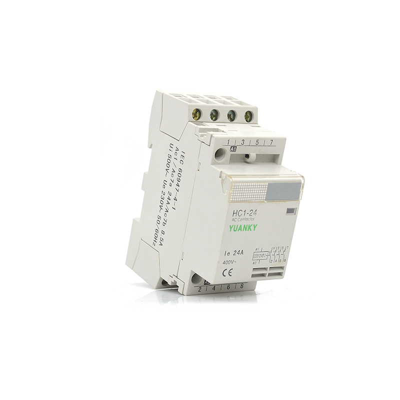Contactor de corriente alterna eléctrico de 2 polos, 230V, 400V, serie HC1, 20-60A, 3