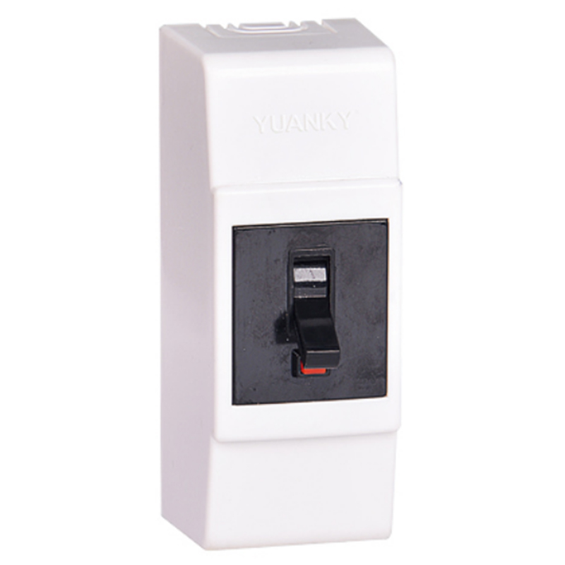 YUANKY MT50 6A 10A 16A 20A 25A 30A 40A Safety Breaker Surface Type Wall Switch