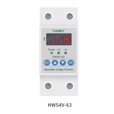 HWS4V-63 Series Adjustable Voltage Protector
