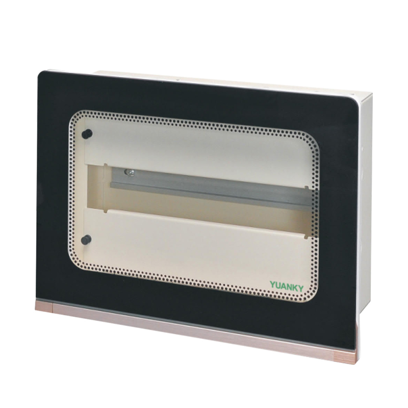 Fábrica de caixa de distribuição HW-PD-14 Placa de painel de vidro temperado em liga de alumínio