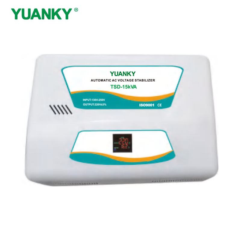 YUANKY Portable Outdoor Camping Trip TSD SINGLE PHASE Series SERVO TYPE HIGH PRECISION FULLY AUTOMATIC AC VOLTAGE REGULATOR