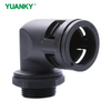 YUANKY Hot Selling Right Angle Elbow Black Grey PA
