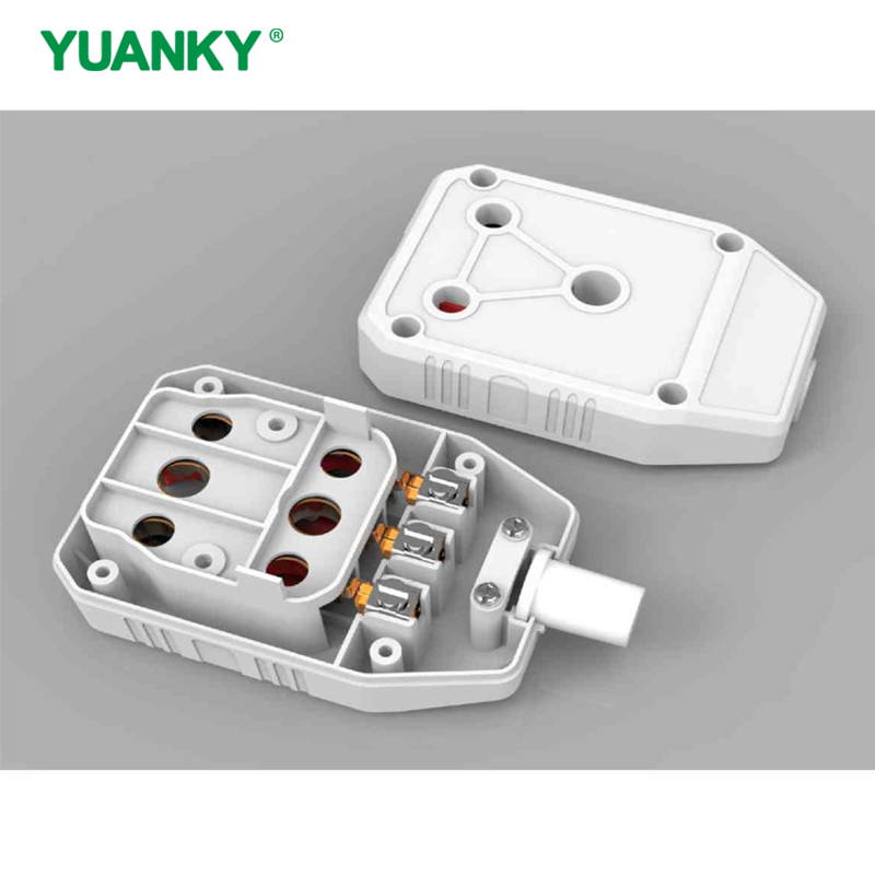 YUANKY Household South Africa Socket Plug HW-SA02 Janus W/O C 16A Rated Extension Socket