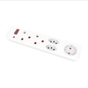 YUANKY Household South Africa Socket & Plug HW-SAS2N23U+C Plastic SA Type Surge Protection Multiplugs with USB Ports