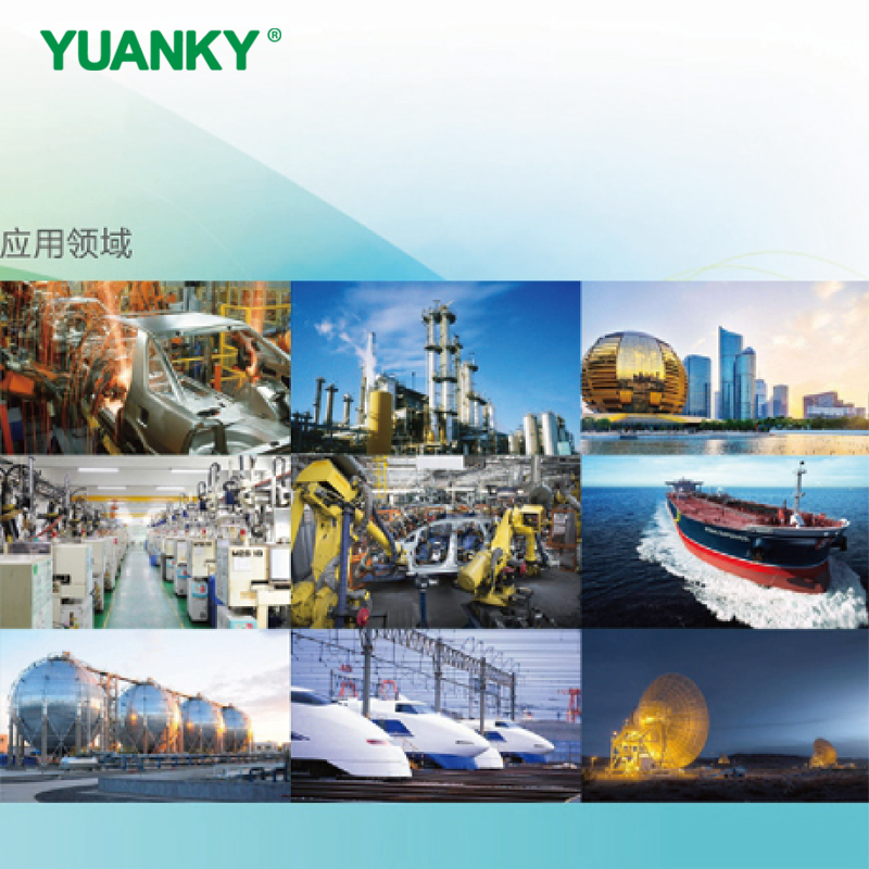 YUANKY Waterproof Connector for Straight Metal Cable CE ROHS REACH Brass Nickel Nlated