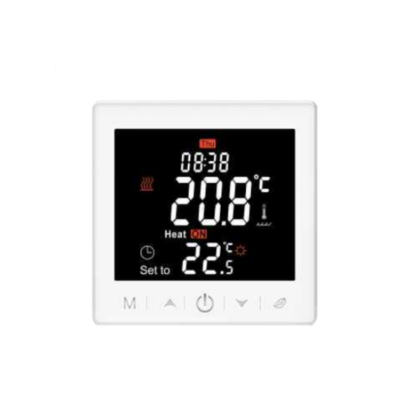 Touch-sensitive Thermostat with Ultra-large Color LCD Screen