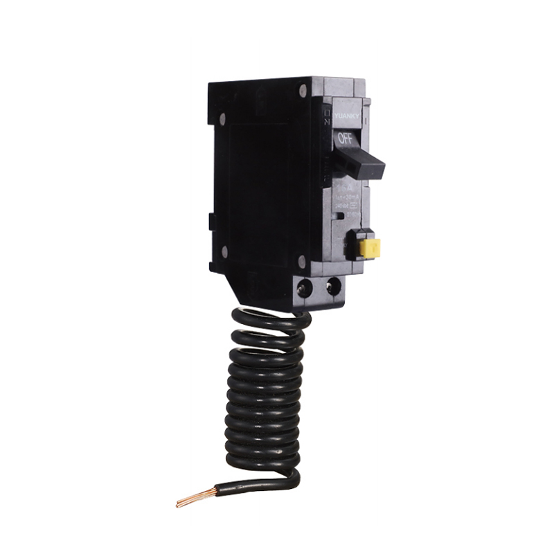 AKBO1-63M Residual Current Breaker Overload molded case circuit breaker vs miniature circuit breaker