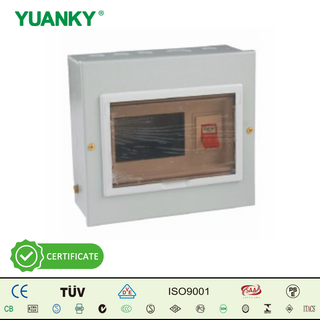 YUANKY D2-S-4-S 100A 120/240VAC Load Centers & Distribution Board Box with NEMA 3R IP Level