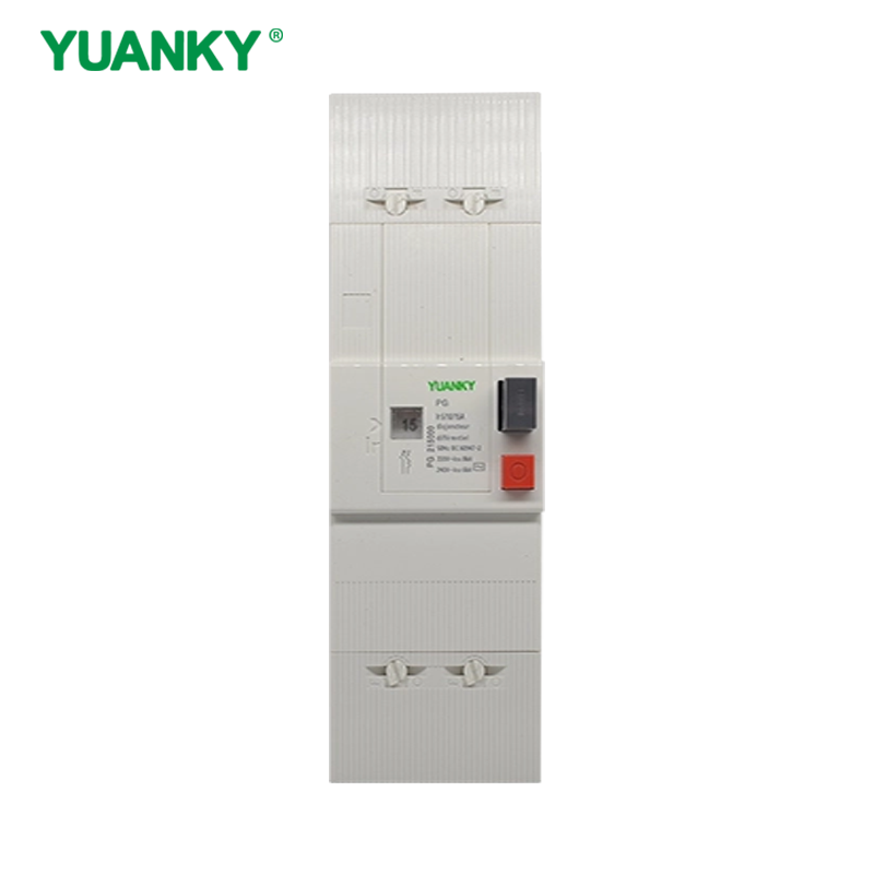 YUANKY HW-PG 1 Phase 3 Phase 2P 4P 300MA 500MA Adjustable Earth Leakage Circuit Breaker Elcb