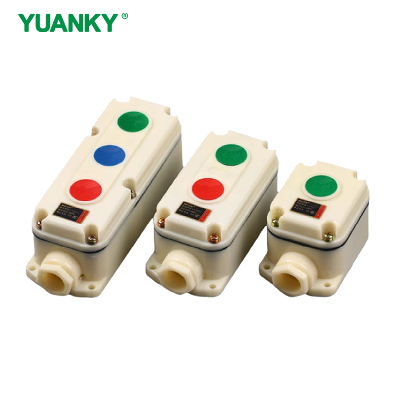 Exproof Control Button Manufacturer 10A IP65 WF2 Exde Two BT6 CT6 Control Button For Explosive Gas Environment