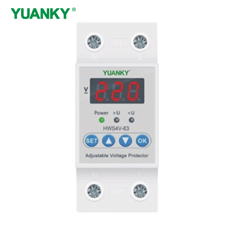 HWS4V-63 Series Adjustable Voltage Protector
