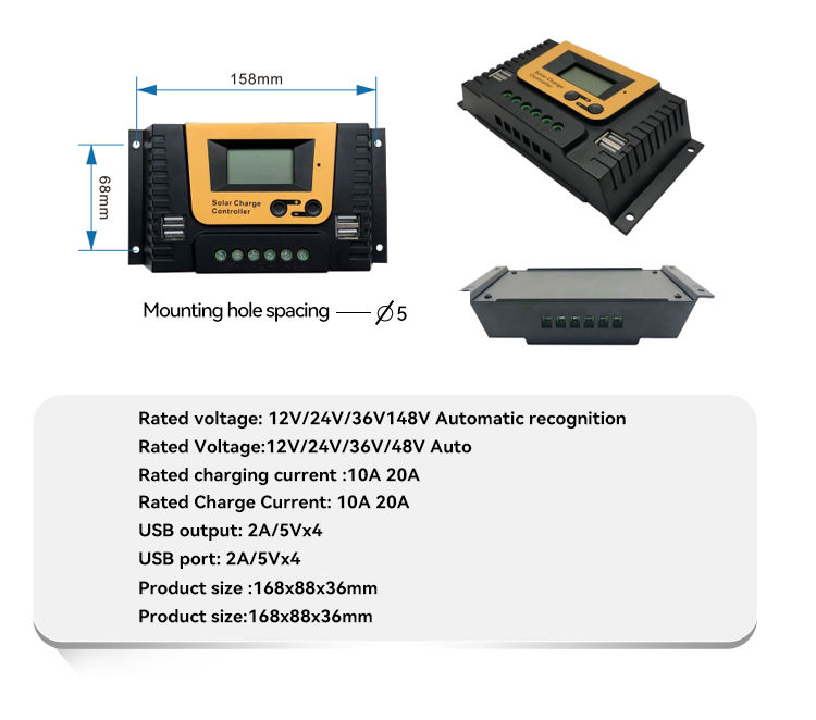 CP/MS SERIES Solar Controller