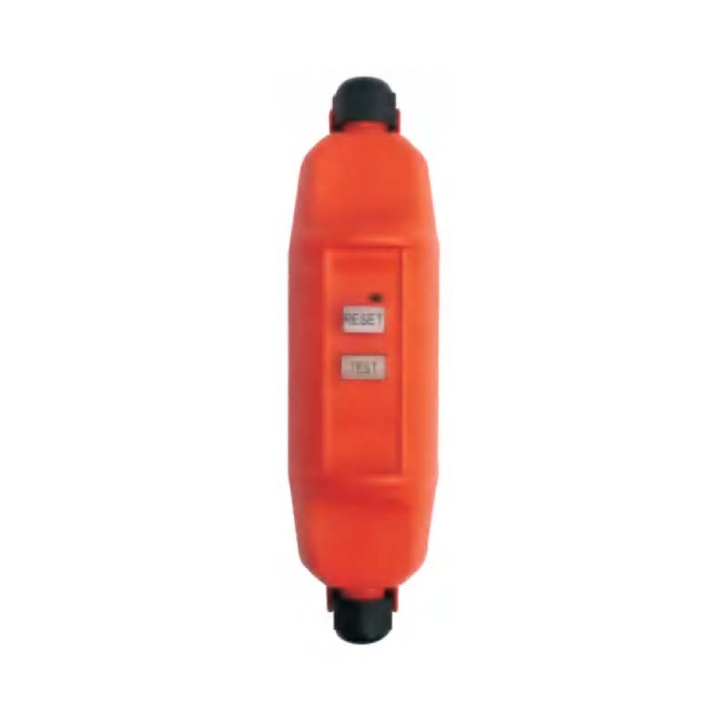 Inline GFCI KP-J16CD Manual Reset Appliance Plug & Socket for Gardening Tools & Consumer Electronics with 16A Rated Current