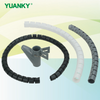 YUANKY Package Line Pipe Black Gray White PE