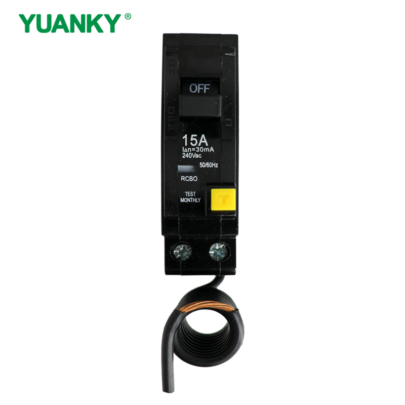 N7BY Residual Current Circuit Breaker With OverCurrent Protection (RCBO)