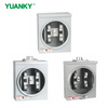 YUANKY 100A 600V Single Phase 100S Series Meter Socket Meter Mounting Equipment