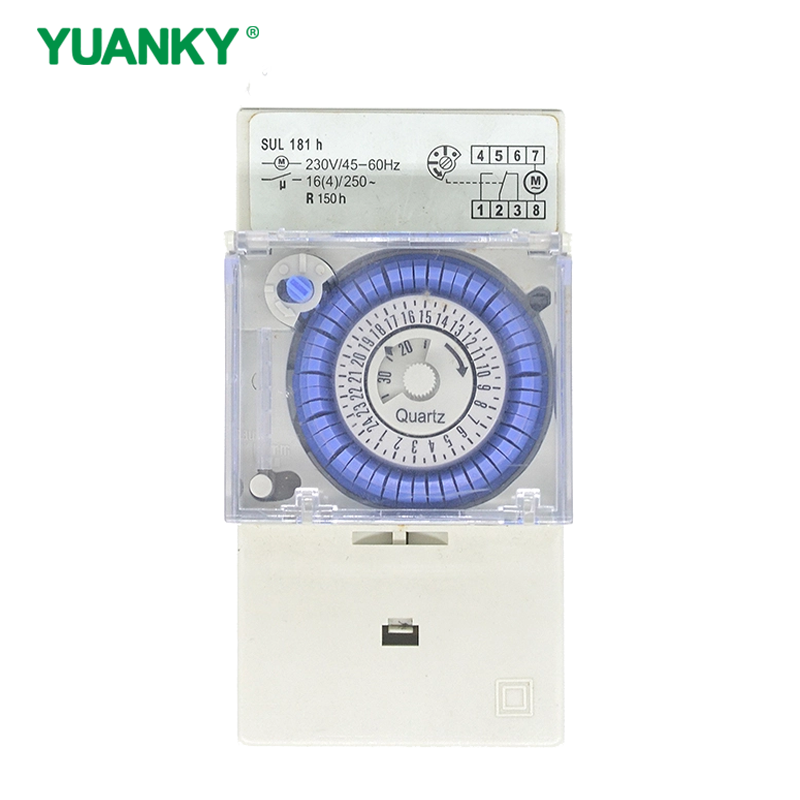 Timer Manufacturer OEM SUL 16A Modular Time Controller Timer Switch