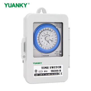New Arrival Precise Timing Flame Retardant Material Timer 20A R300H Time Switch