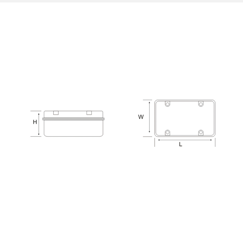 YUANKY HW-KG ABS PVC Waterproof Junction Box