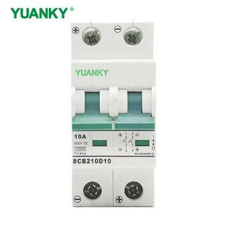 YUANKY 1P 2P 3P 4P DC Mini Circuit Breakers Mcb DC Breaker DC Mcb Solar